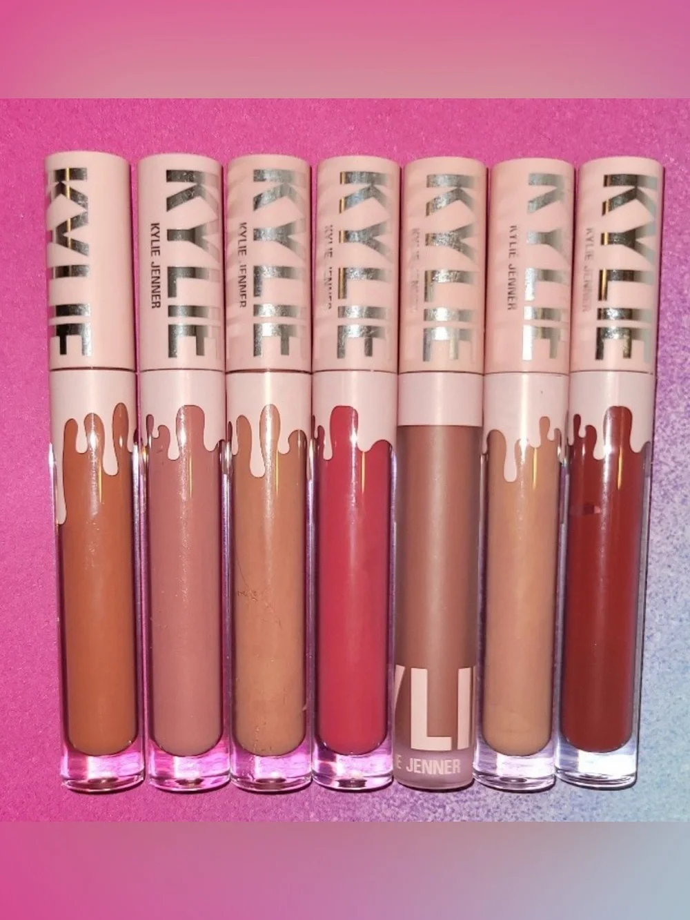 Kylie Liquid Lipstick - Pink & Nude Shades